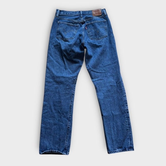Levi's Premium 501 Stonewash Medium Blue Wash - Picture 2 of 7